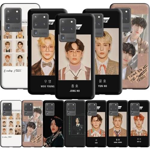 ATEEZ HongJoong SeongHWA Silicone Case for Samsung Galaxy Note 20 10 9 8 S20 Fe S10 S10E S9 S8 Plus Ultra Lite S7 Edge