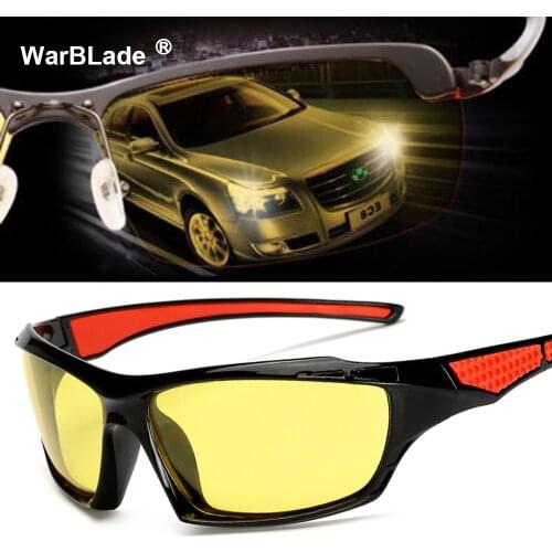 2020 New Yellow Polarized Sunglasses Men Night Vision Glasses Brand Designer Women Spectacles Car Drivers Goggles For Man