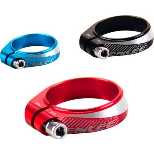 Ultralight Aluminum Alloy 13g Bike 34.9mm Seatpost Clamp Lock Bicycle Seatposts Clamps Bike Seatpost Clip Fit 31.6mm Seatpost