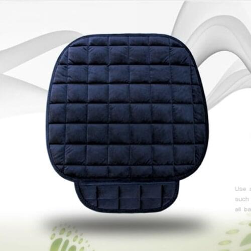 Universal Car Seat Cover Non-slip Keep Warm Winter Autumn Square Auto Seat Cushion Mat Protector Car Styling