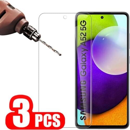 Safety Glass For Samsung Galaxy A52 5G A72 4G Screen Protection Samsung Galaxy A32 4g a02s EU A12 Screen Protective Glass