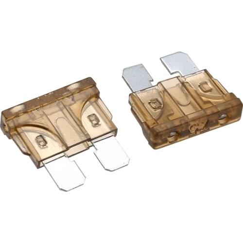 10Pcs/set 7.5A Brown Coded 8V/32V Standard Blade Fuse Car Fuse Assorted For Auto Car Truck Automobiles Accessories