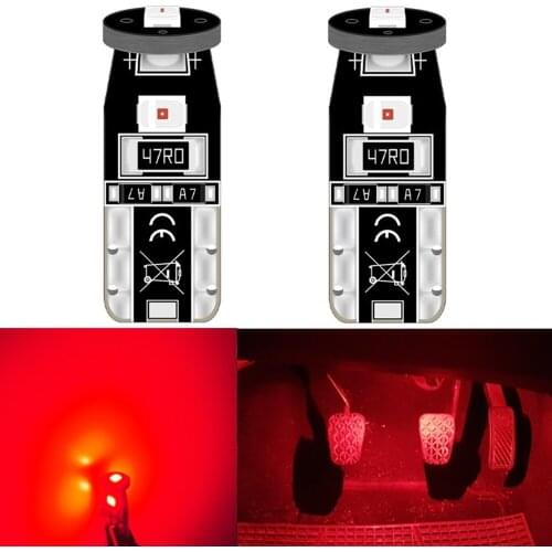 2pcs T10 LED Bulb W5W 168 194 Car Interior Dome Reading Light For Hyundai i40 Getz Solaris Accent i30 ix35 Elantra Santa fe i20