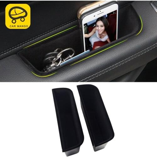 CarManGo For Mercedes Benz GLS X166 2016-2019 Car Styling Door Storage Barrel Organizing Box Organizer Case Interior Accessories