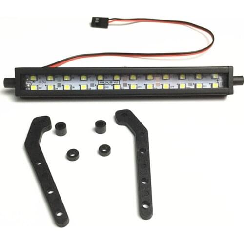 For 1/10 Axial Wraith RR10 24 LED Lamps Light Bar High Brightness Bomber AX90048 RC Car Upgrade KYX Parts
