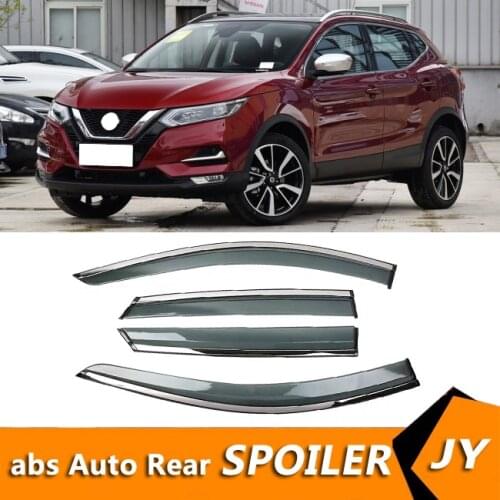 For Nissan Qashqai 2019 QashqaiWindow Visor Vent Shades Sun Rain Deflector Guard For s Auto Accessories 4PCS/SET