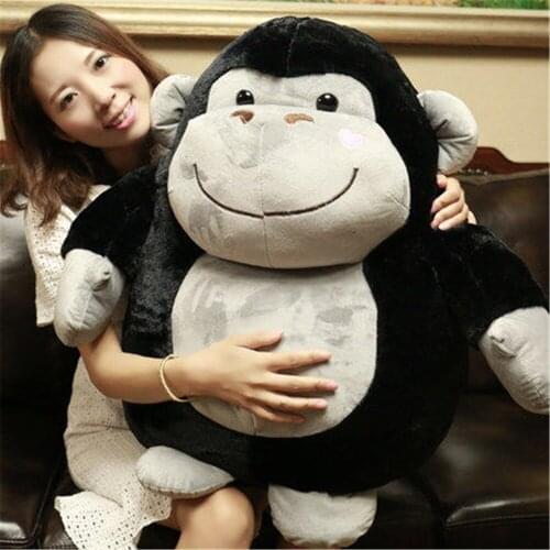 Fancytrader Big Soft Anime Monkey Orangutans Plush Toys Huge Fat Animals Monkey Doll Kids Gift