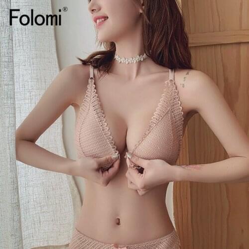 Бюстгальтеры с застежкой спереди FOLOMI China At AliExpress