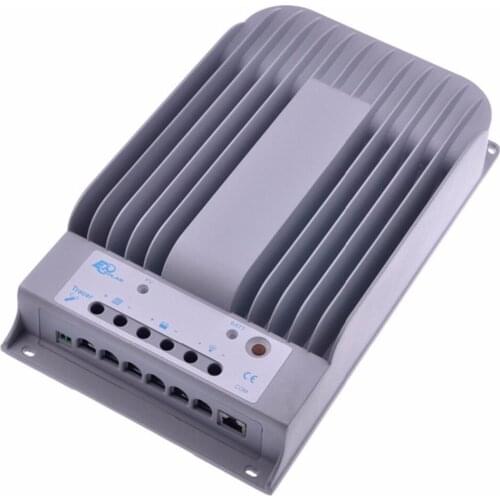 EPever 40A MPPT Solar Charge Controller 12/24V Tracer4215BN PV Overvoltage alarm protection Battery Charge Regulator