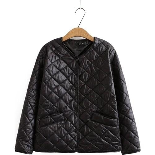 Plus Size XL-4XL Womens Autumn Winter Long Sleeved Casual Jackets Vintage A-line Outerwear