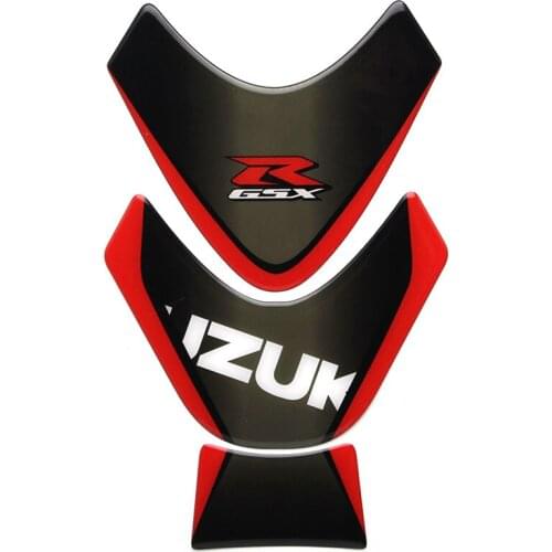 Motorcycle Sticker Gas Fuel Oil Tank Pad Protector Decal 3D Carbon Fiber decorative decals For SUZUKI GSXR250 400 600 750 1000