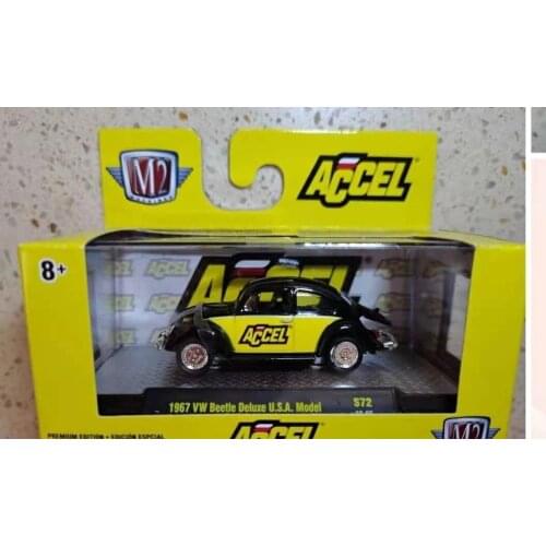 NEW M2 machines 1/64 scale 1967 VW BETTLE DELUXE U.S.A MODEL limited Collection diecast simulation model car