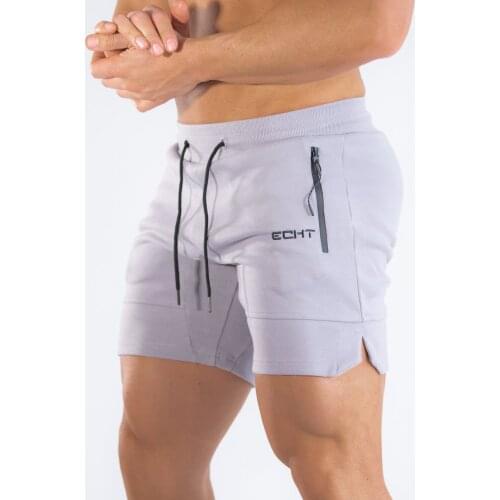 Summer Shorts Men Cotton Elastic Casual Shorts 2021 New Brand Solid Men Clothing High Waist Sport Homme Shorts Tight Short Pants