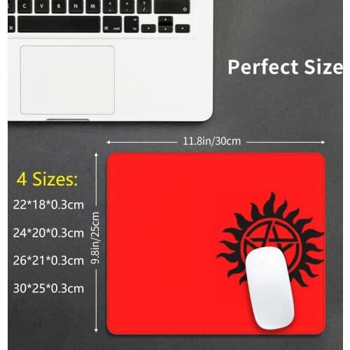 Supernatural Anti-Possession Mouse Pad DIY Print Cushion Supernatural Anti Possession Devil Spn