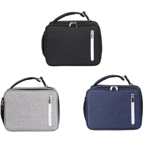 Portable Pure Baby Food Milk Bottle Storage Food Warmer Thermal Insulation Bags Waterproof Oxford Picnic School Handy Lunch Bag