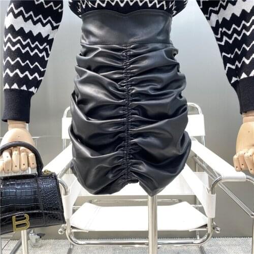 Toheliy Women's Leather Skirts