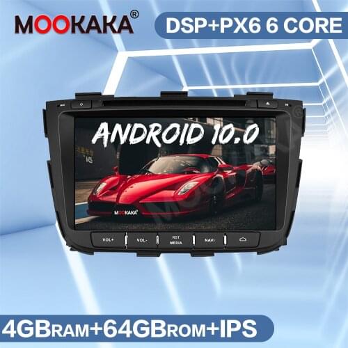 Android 10 64GB Car GPS Navigation Radio For KIA SORENTO 2013-2015 Multimedia Player Tape Recorder Head Unit Auto Stereo Carplay