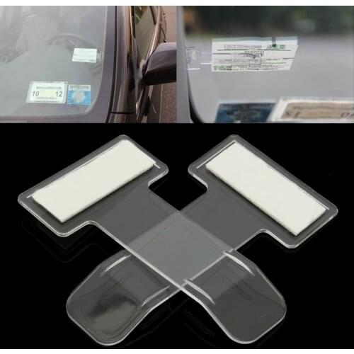 Car Styling Fastener Windshield Ticket Clip for Toyota Avensis t25 Corolla RAV4 Yaris chr Auris Camry 40 50 Mini Cooper Subaru