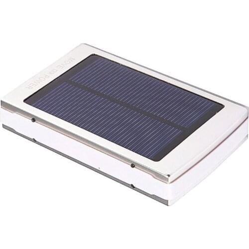 No Battery) 18650 Solar Power Bank Charger DIY Box Poverbank Case Pover Bank B2QF