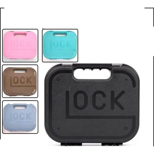 For GLOCK Pistol Hard Case Tactical Gun Carry Case Pistol Accessories Holster for Airsoft Hunting Tools Storage Box Accessories