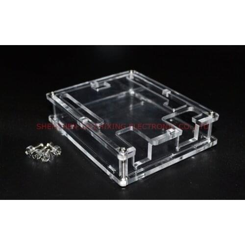 Uno R3 Case Enclosure Transparent Acrylic Box Clear Cover Compatible with Arduino UNO R3