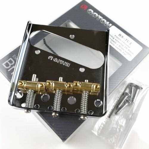 Genuine Original GOTOH Wilkinson BS-TC1 Vintage Electric Guitar Fixed Bridge Chrome MADE IN JAPAN