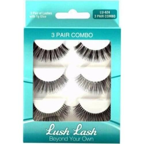 Lush Lash 3-Bonus Pack False Eyelashes
