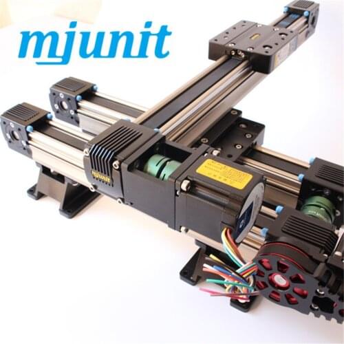MJUNIT MJ45 belt drive linear guide rail 3-axis wood cnc router & 3d foam cutting machine linear guide rail