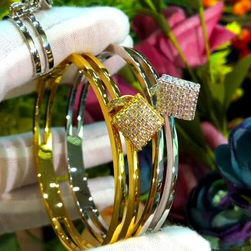 Luxury Geometric Square Drop Necklace Earrings for Noble Luxury Women Bridal Wedding Party Jewelry Sets High Quality Gorgeous