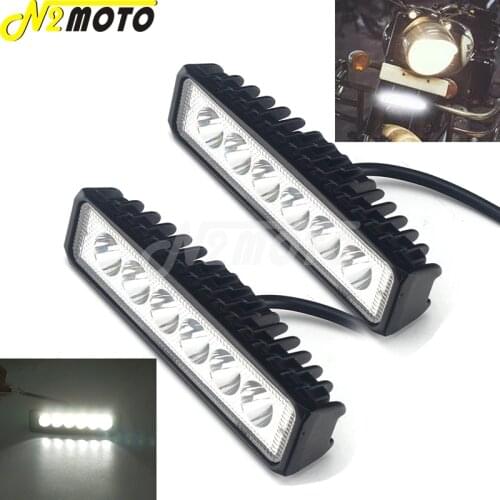 Universal Motorcross SUV ATV LED DRL Work Lights Spot Flood Fog Lamp for Harley Honda Yamaha Automotive Trucks Off Road 4x4 Cars