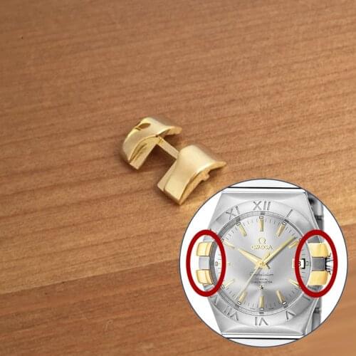 Gold color protect guard parts for Omega Constellation 35mm watch bezel fixed parts tools