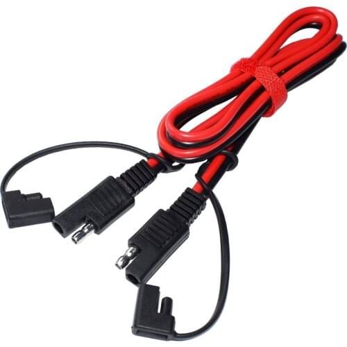 1PCS 14AWG 100CM SAE to SAE Extension Cable Quick Disconnect Wire Harness SAE Connector
