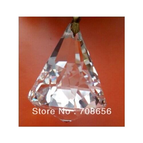 10pcs 40mm CHANDELIER LAMP BALL DROP PRISM SHIPPING FREE