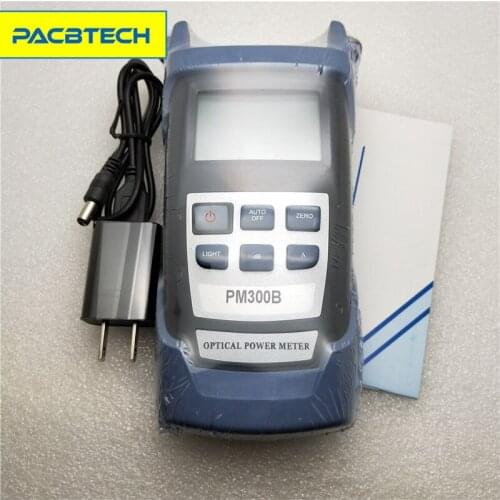 Chargeable Battary FTTH Fiber Optic Optical Power Meter Cable Tester Networks FC/SC connectors