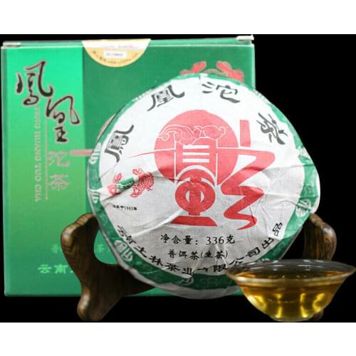 2011 Tulin Phoenix Tuocha Shen Puer Chinese Tea Tree Raw Puer Chinese Tea 336g