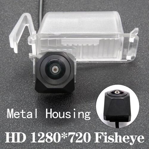 HD 1280*720 Fisheye Metal Housing Car Rear View Camera For Chevrolet Sail Caprice MK6 Optra Cavalier Curze Hatchback