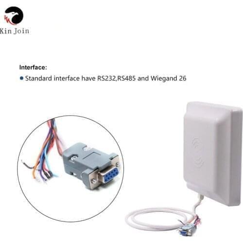 KIN JOIN LAN RJ45 TCP/IP 6m RFID UHF Reader Car Parking Access/Long Range rReader ForToll And Free SDK File