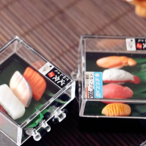 Miniature Dollhouse 1/12 Scale Mini Bento Plate Japanese Sushi Play Food For Blyth,BJD Pullip 1/6 Doll Accessories Toys