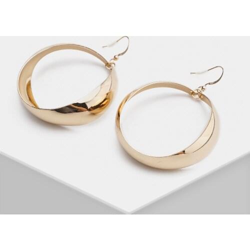 Amorita boutique Fashion Metal ring design earrings