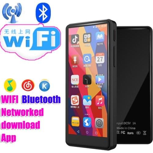 WIFI bluetooth Touch Screen MP3 Player can get to the Internet Music Player With FM Radio Video Player E-book Built-in Speaker 5