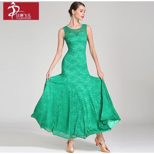 New ballroom dance competition dress dance ballroom waltz dresses standard dance dress women ballroom dress S9051
