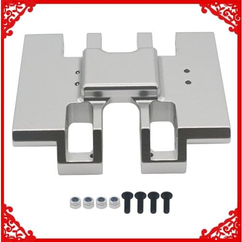 Machined alloy skid plate center gear box mount for 1/10 Redcat Gen8 crawler upgraded parts