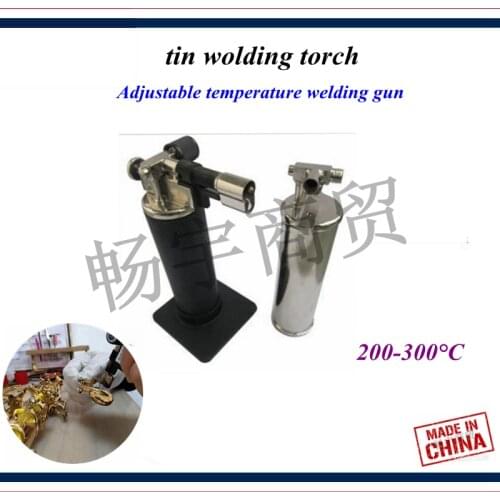 Saxophone Flute clarinet gasket Adjustable temperature welding gun Low temperature tin welding torch 200-300°C soldering tool