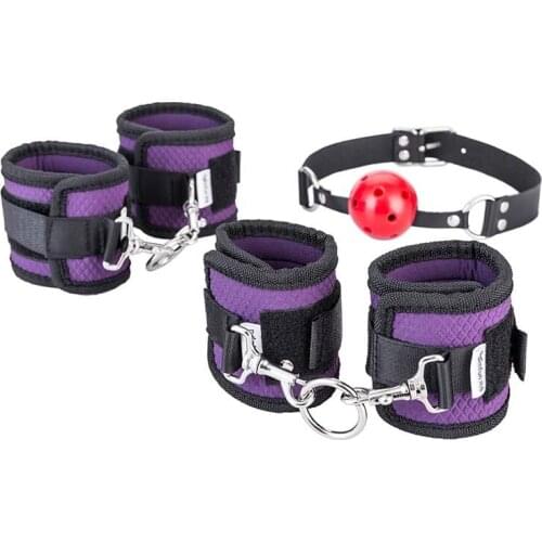 Sex Toys SM Bundled Set Handcuffs Eye Mask Queen Training Tool Appeal Adult Flirting Sex Products Set Props