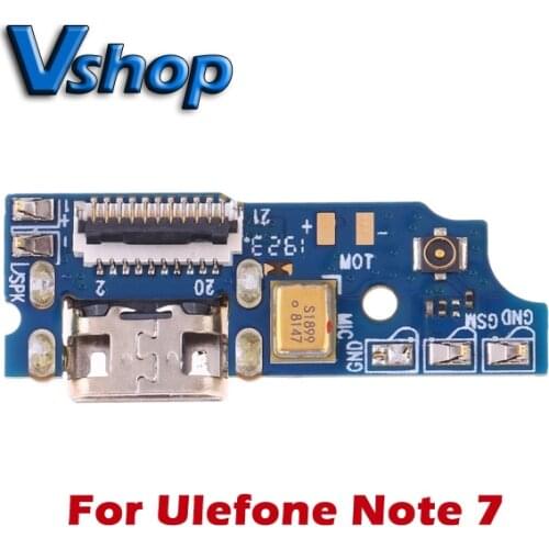 Ulefone Note 7 Charging Port Board for Ulefone Note 7 Mobile Phone Flex Cables Replacement parts USB board Charger