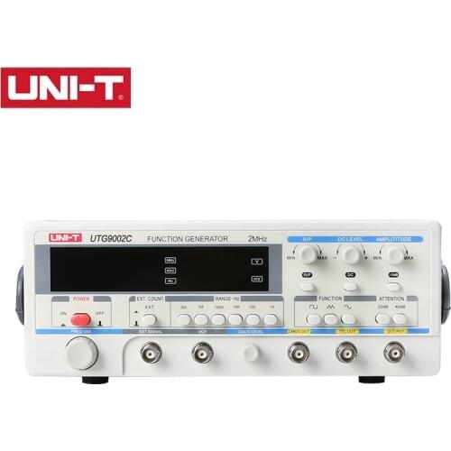UNI-T UTG9002C Digital Function Generator Function Signal Generator Frequency Rang 0.2Hz to 2MHz