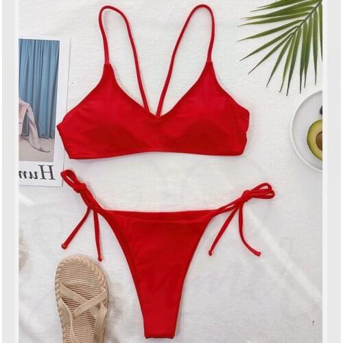 Bikini Push Up Swimwear 2021 Girl Swimsuit Sexy Bathing Suit Biquinis Feminino Swimming Suit for Women Maillot De Bain Femme