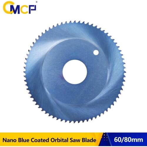 1pc 68/80x16mm High Speed Steel Orbital Saw Blade Nano Blue Coated Pipe Metal Cutting Blade Stainless Steel Circular Saw Blade