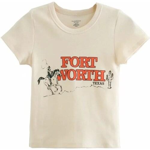 Женские хлопковые футболки BRANDY&MANDY China At AliExpress