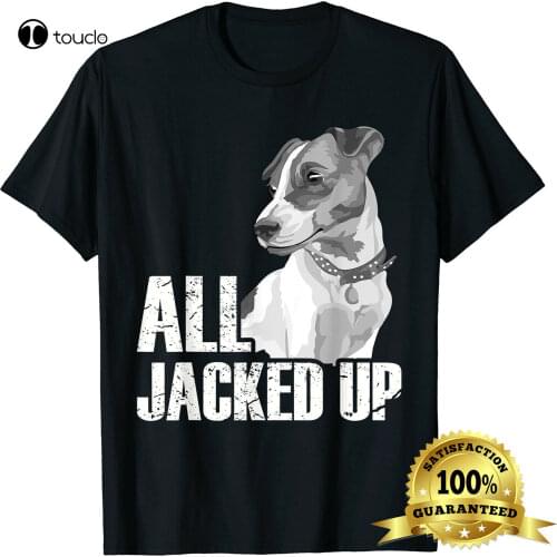 All Jacked Up Jack Russell Terrier Shirt Jrt Lover Apparel Dog Unisex T-Shirt